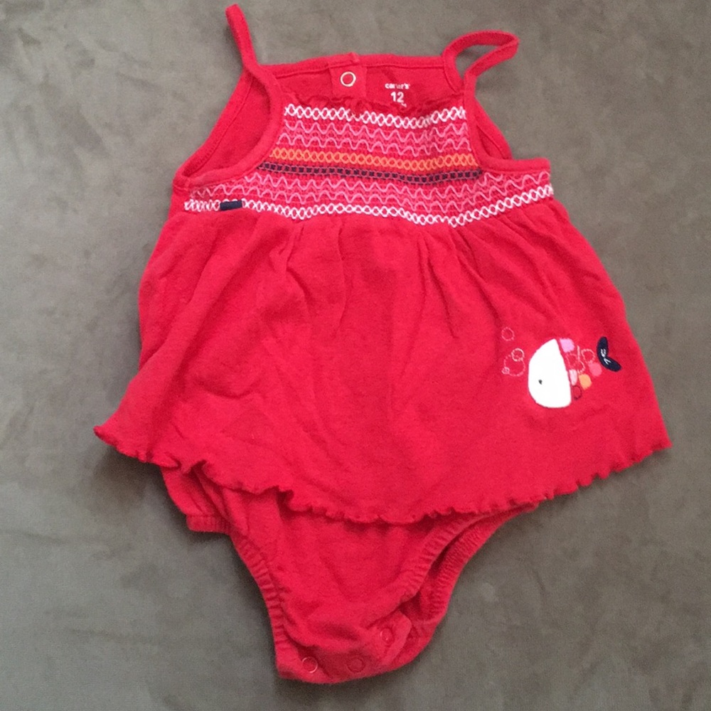 Baby Girls Carter’s sleeveless cotton dress